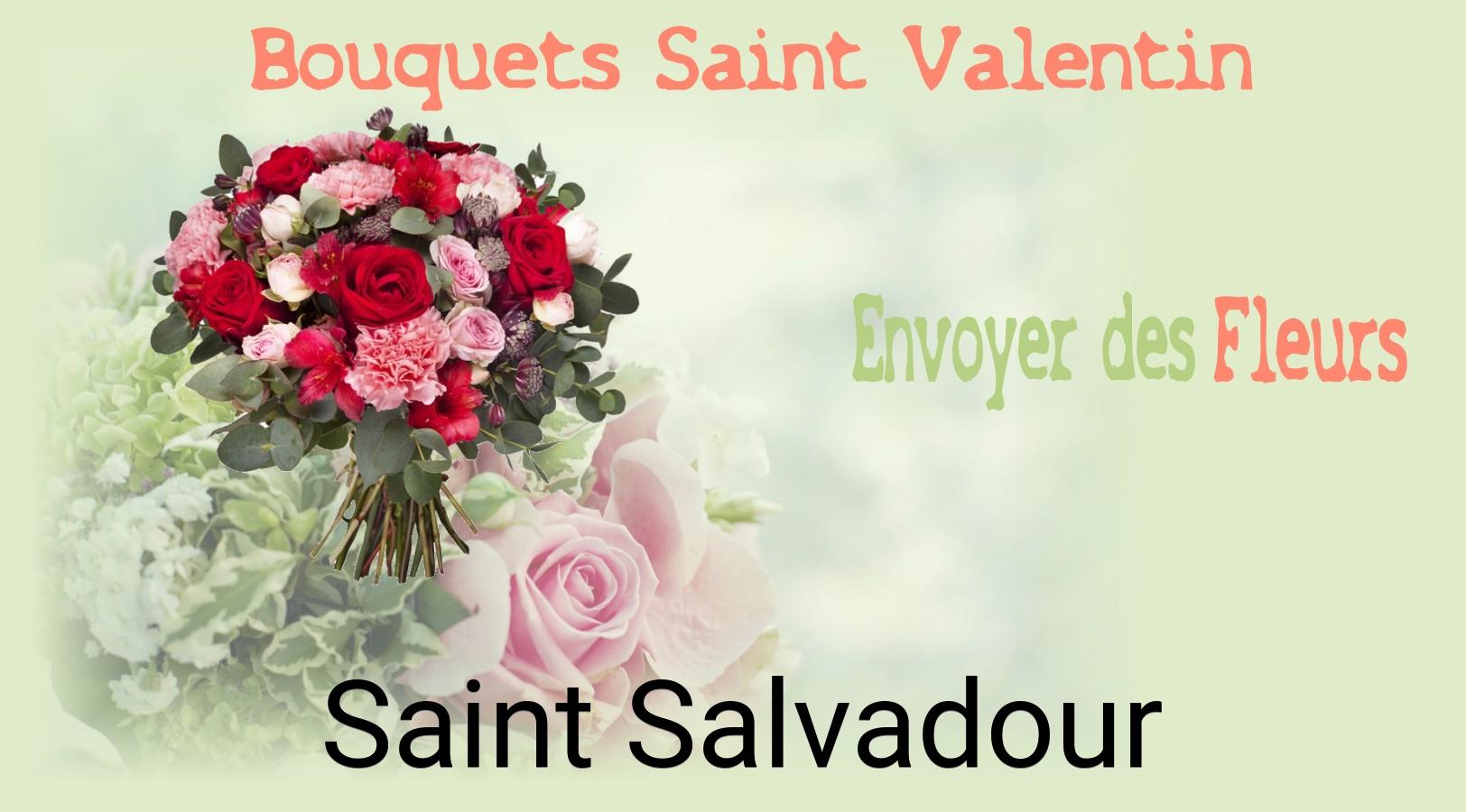Roses de Saint-Valentin livrées à Saint-Salvadour